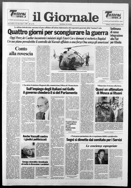 Il giornale : quotidiano del mattino